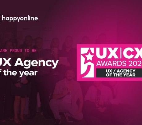 Agency of the Year! Κορυφαία διάκριση για την HappyOnline στα UX|CX Awards 2025